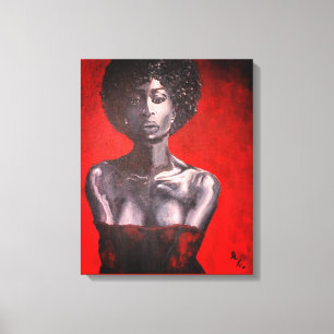 Elle Connaît - Peinture en toile