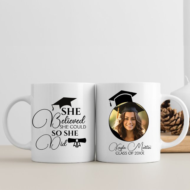 Elle Croyait Qu'Elle Pourrait Personnaliser La Mug (Graduation Mug for Her)