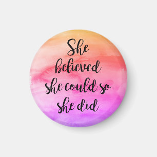 Elle Croyait Qu'Elle Pouvait Faire Aimant