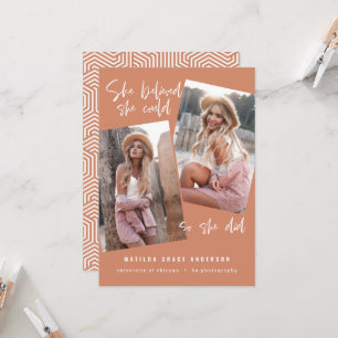 Elle croyait qu'elle pouvait faire son diplôme