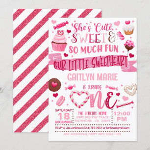 Elle est mignonne, elle est douce et invitation te