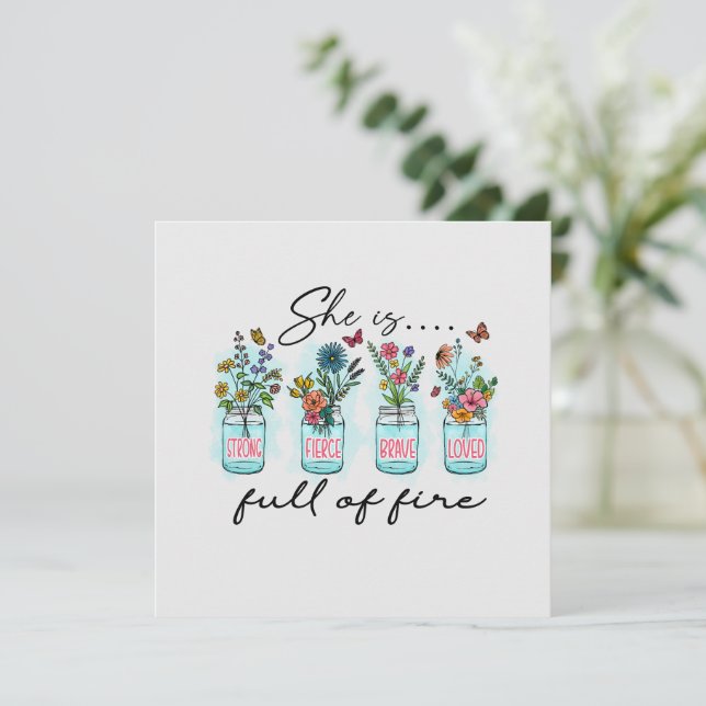 Elle Est Pleine De Feu (Debout devant)