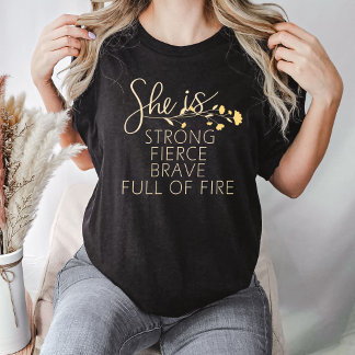 Elle Est Pleine De T-Shirt De Feu, L'Inspiration D