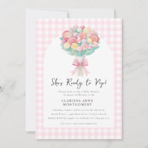 Elle est prête à faire une invitation au Baby show