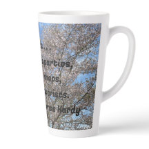 "Elle était haïe aux thés..." Mug à Latte