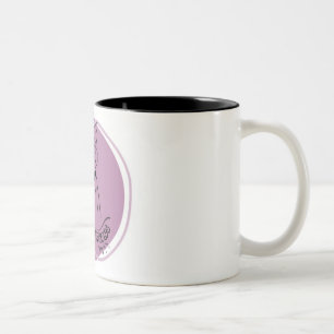 Elle L'A Fait !" Mug pour elle - Design rose
