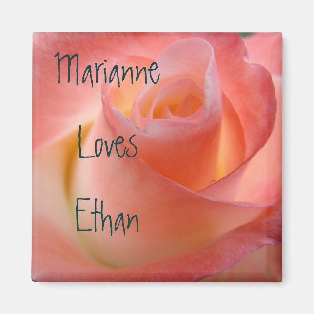 Elle l'aime aimants Cadeaux de la Saint-Valentin R (Devant)