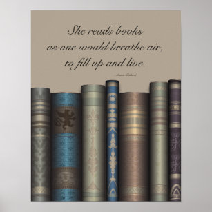 Posters Affiches Toiles Lecture Des Citations Zazzle Fr
