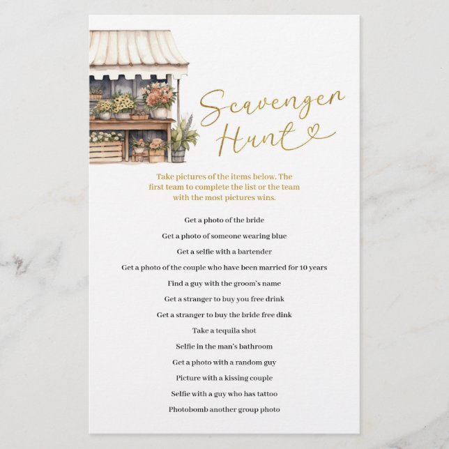 Elle n’est pas sur le marché Chasse aux Jeu (Devant)