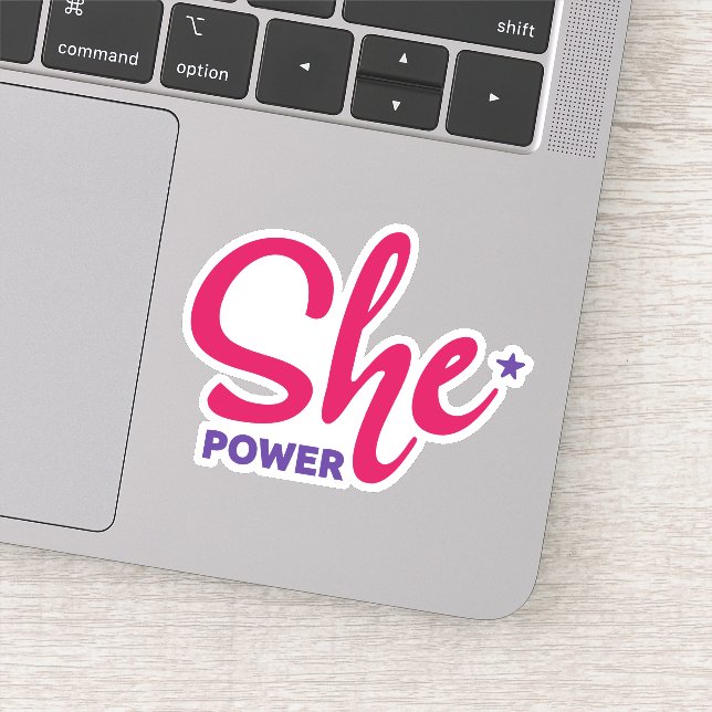 Elle Power Vinyl Sticker (Détail)