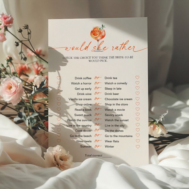 Elle Préférerait Aperol Spritz Fête des mariées Je (Créateur téléchargé)