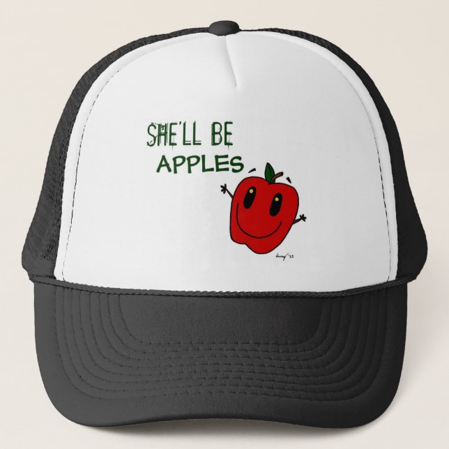 ELLE SERA Casquette DE POMMES (Devant)