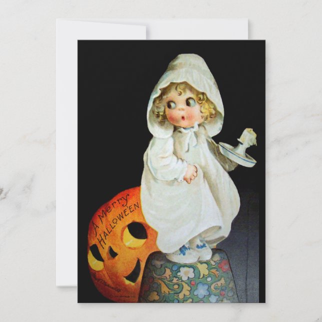 Ellen H. Clapsaddle : Petite fille aux bougies (Devant)