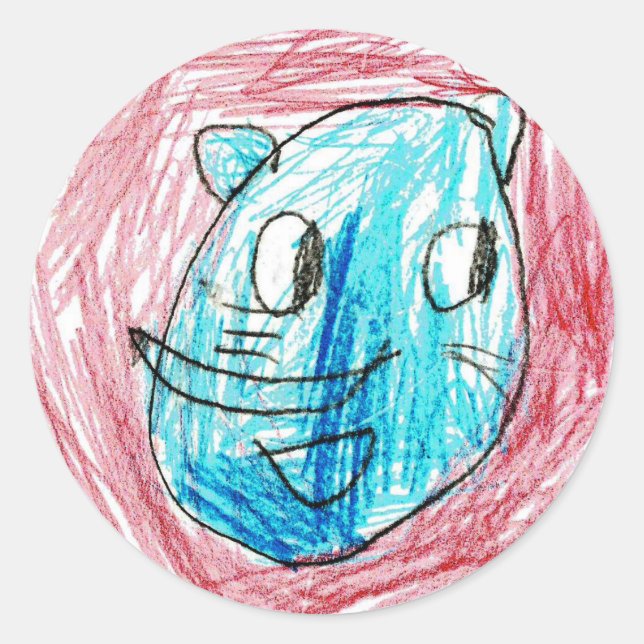 Ellie : Sticker rond (Devant)