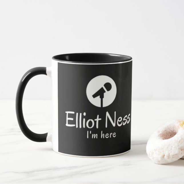 Elliot Ness Mugs (Avec donut)
