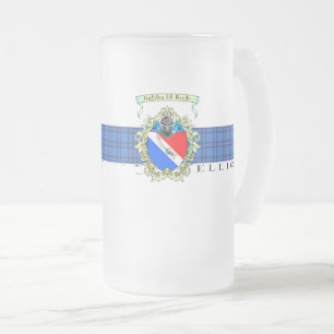 Elliott Crest & Tartan Mug