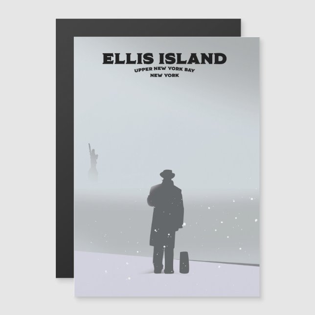 Ellis Island New York NYC (Devant / Derrière)