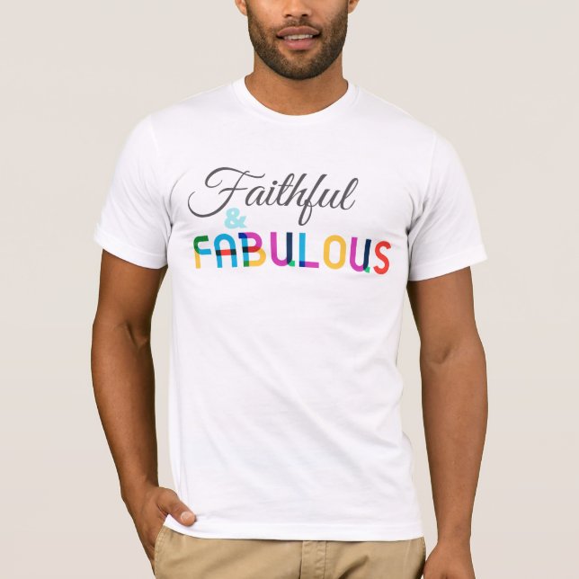 ELM Pride 2020 T-shirt fidèle et fabuleux (Devant)