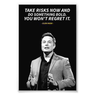 Elon musk Photo Enlargement
