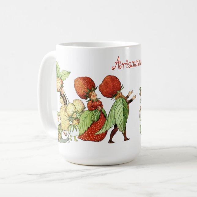 Elsa Beskow Flower Festival Café Mug (Devant gauche)