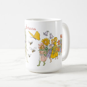 Elsa Beskow Flower Festival Café Mug