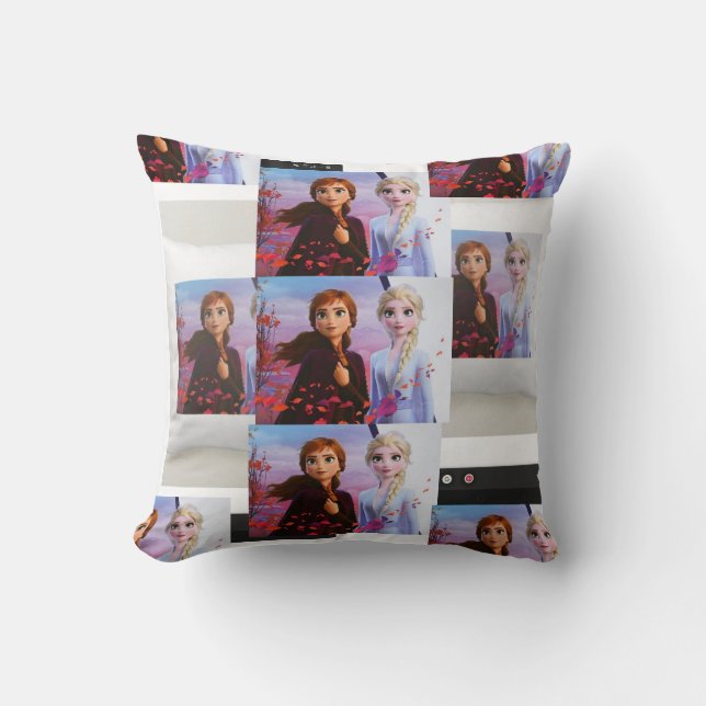 elsa forzen et ana coussin (Recto)