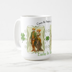 Elven Couple St. Patrick's Day Cadeau Mug