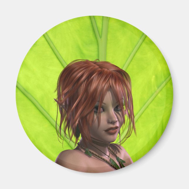 Elven Girl Magnet (Devant)