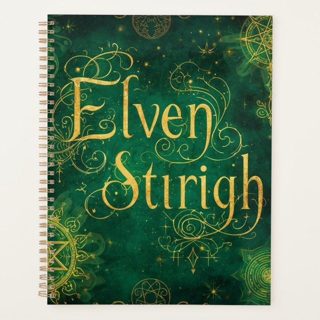Elven Stirigh – Sigils in Green (Devant)