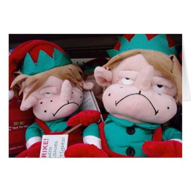 ELVES EN GRÈVE SI NOUS NE NOUS VOYONS PAS POUR LES (Devant horizontal)