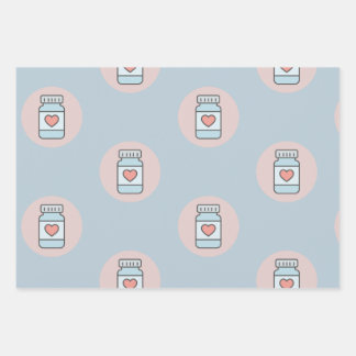 Emballage Cadeau Bouteille de Pilules pour Infirmi