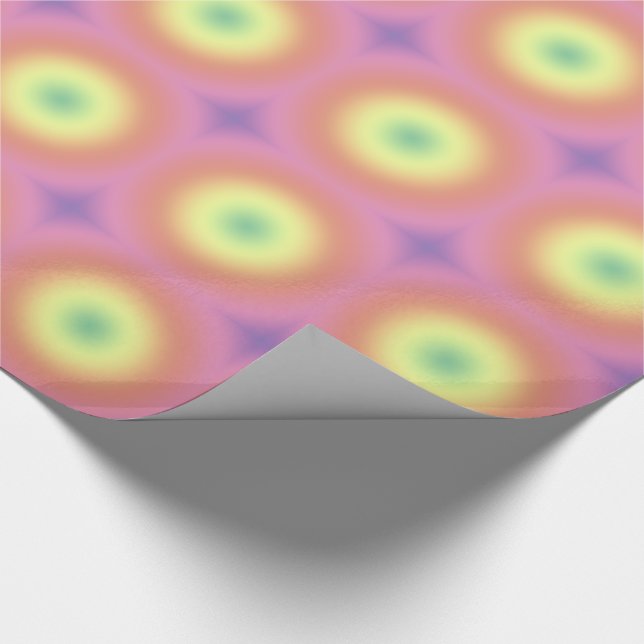 Emballage cadeau - Cercles arc-en-ciel (ver.2) (Coin)