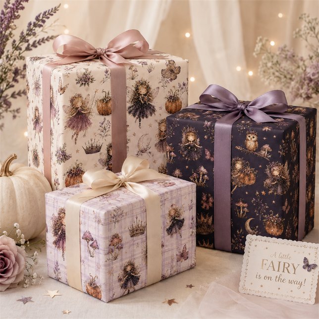 Emballage cadeau de fée d'Halloween mignon pour fi (Créateur téléchargé)