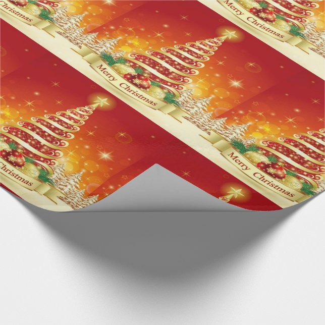 Emballage cadeau de Noël/Arbre de Noël (Coin)