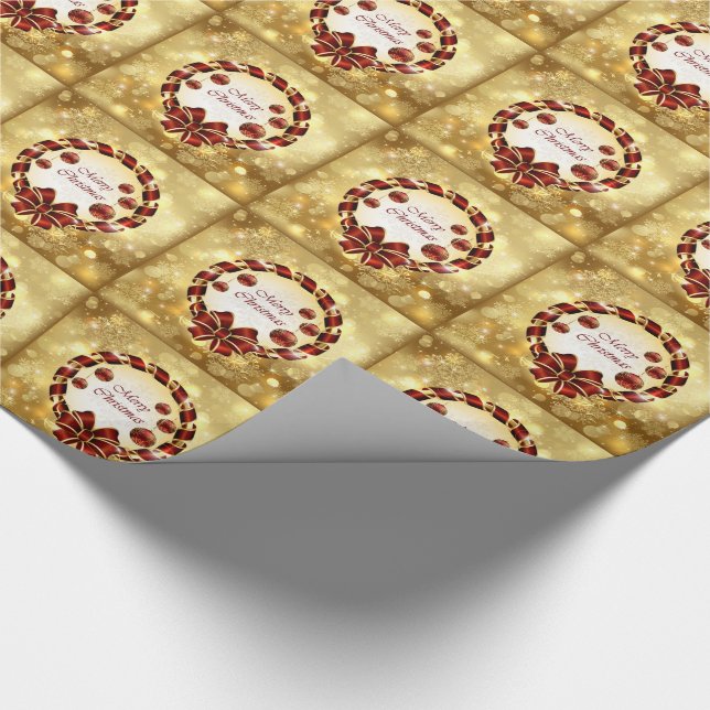 Emballage cadeau de Noël/Couronnes (Coin)