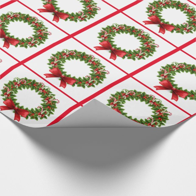 Emballage cadeau de Noël/Couronnes (Coin)