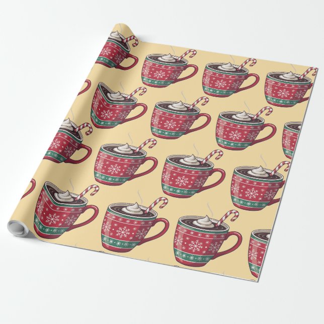 Emballage cadeau de Noël mignon (Déroulé)