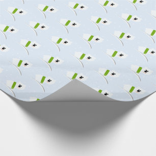 Emballage Cadeau de Noël Ourson Polaire Mignon