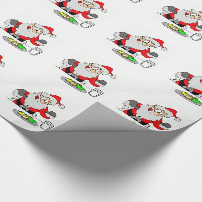 Emballage cadeau de Noël/Père Noël (Coin)