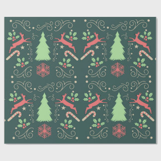 Emballage cadeau de Noël Renne