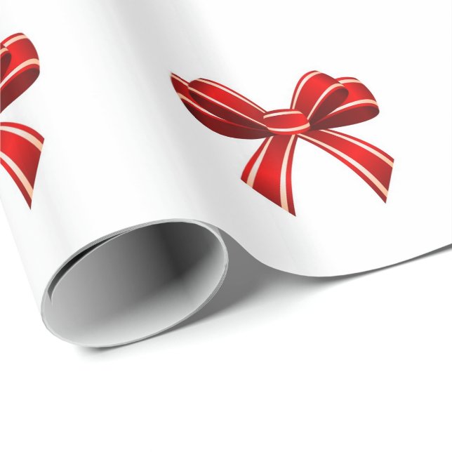 Emballage cadeau de Noël/Rubans (Coin rond)