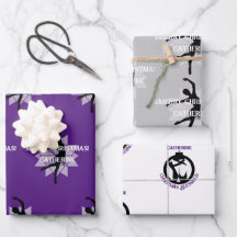 Emballage cadeau de Noël thème ballet HAMbyWG