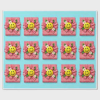 Emballage cadeau Gingham Be Happy