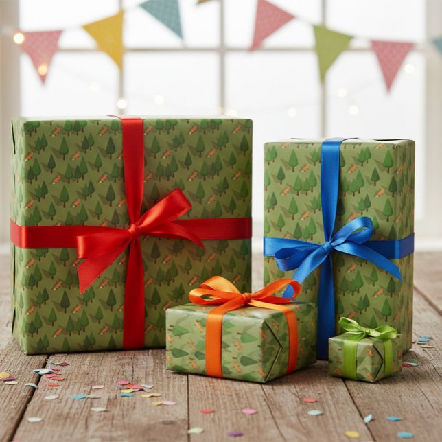 Emballage cadeau joli animal de la forêt (Créateur téléchargé)