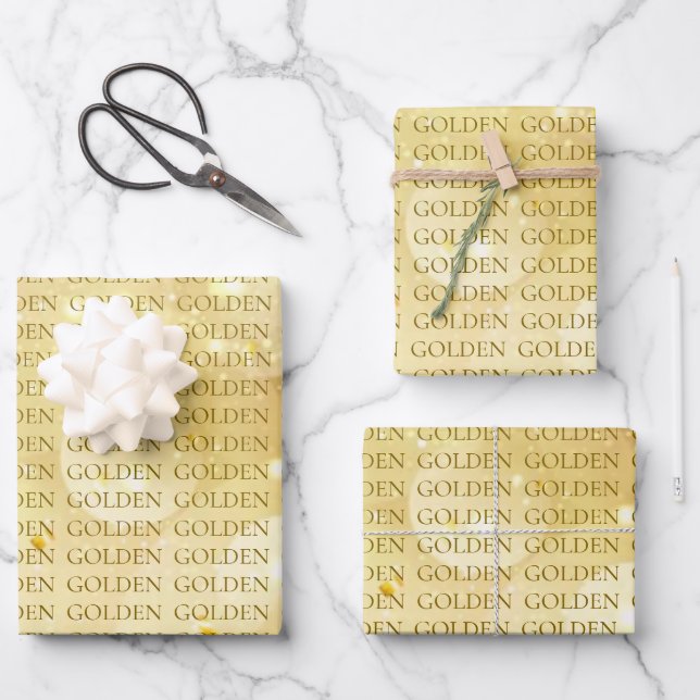 Emballage Cadeau KPOP GOLDEN (Recto)