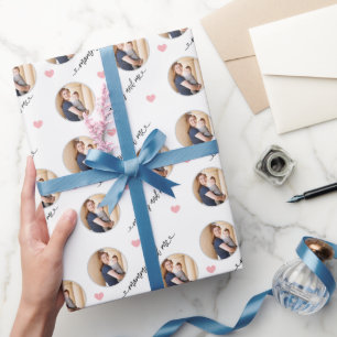 Emballage Cadeau Personnalisé avec Photo pour la F