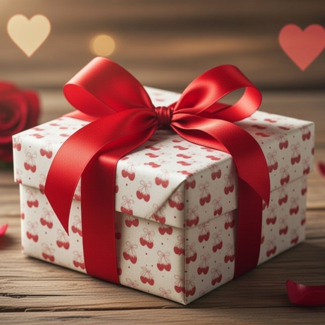 Emballage cadeau Saint-Valentin Amour coquette mig (Créateur téléchargé)