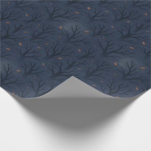 Emballage cadeau saisonnier Halloween Arbres effra