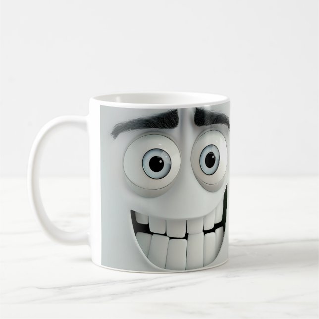 Emballage de mug 3D Creepy-Funny Sarcastic (Gauche)