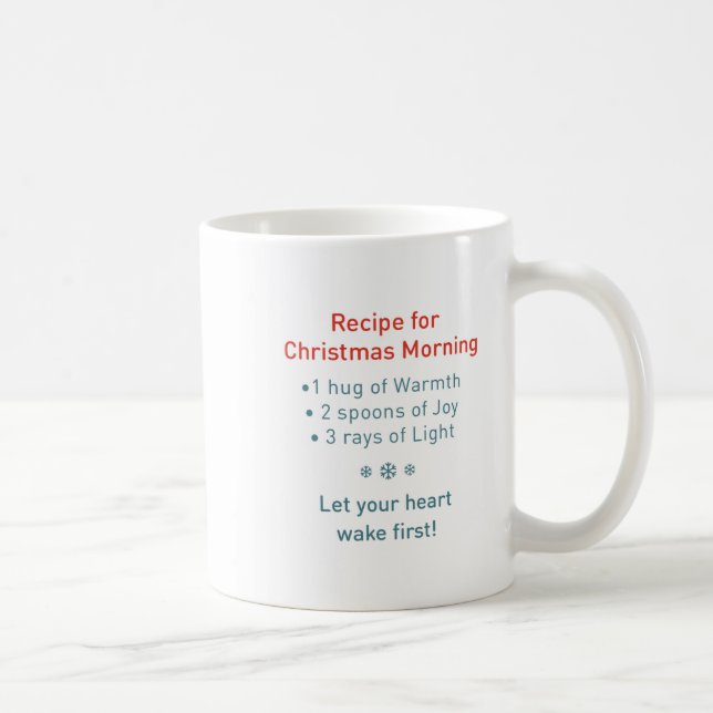 Emballage de mug de Noël avec un lapin mignon (Droite)